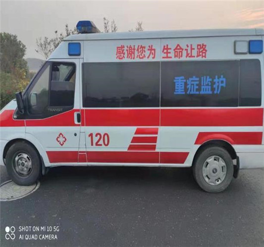 万柏林救护车出租服务案例3